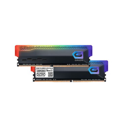 رم دسکتاپ DDR4 دو کاناله 3200 مگاهرتز CL16 گیل مدل Orion RGB ظرفیت 32 گیگابایت