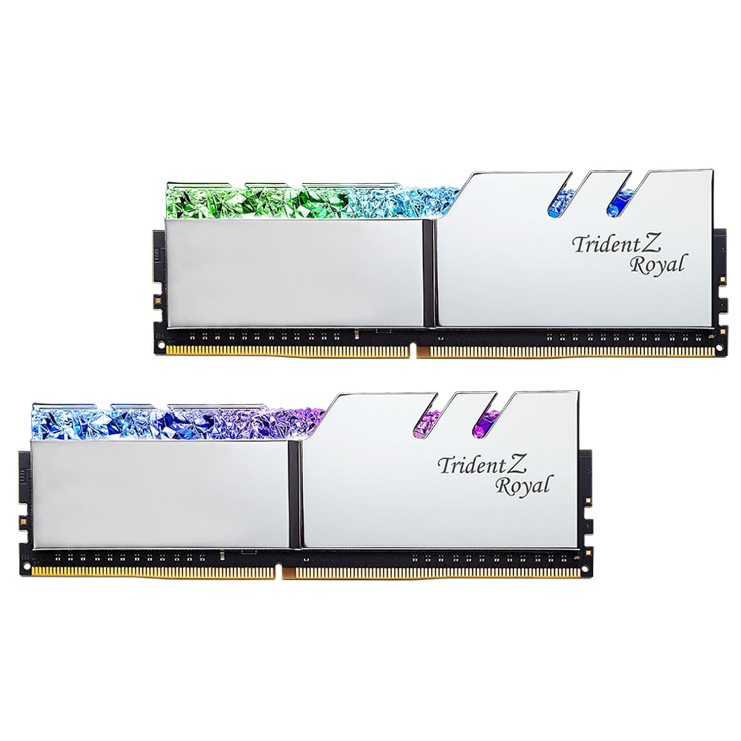 رم دسکتاپ DDR4 دو کاناله 4000 مگاهرتز CL19 جی اسکیل مدل TRIDENTZ ROYAL ظرفیت 32 گیگابایت