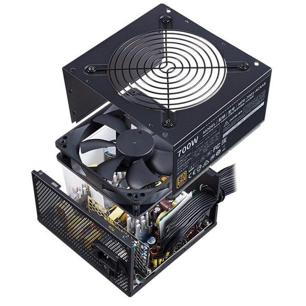 منبع تغذیه کامپیوتر کولر مستر مدل MWE Bronze 700 - V2