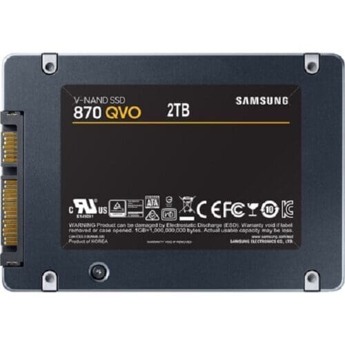 اس اس دی اینترنال سامسونگ مدل 870 QVO ظرفیت 2 ترابایت