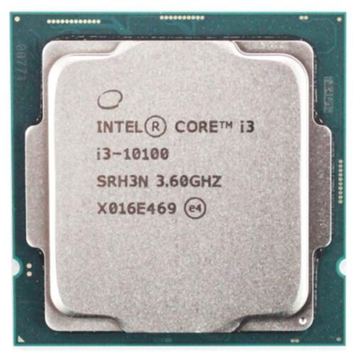 پردازنده مرکزی اینتل سری Comet Lake مدل Core i3-10100 تری