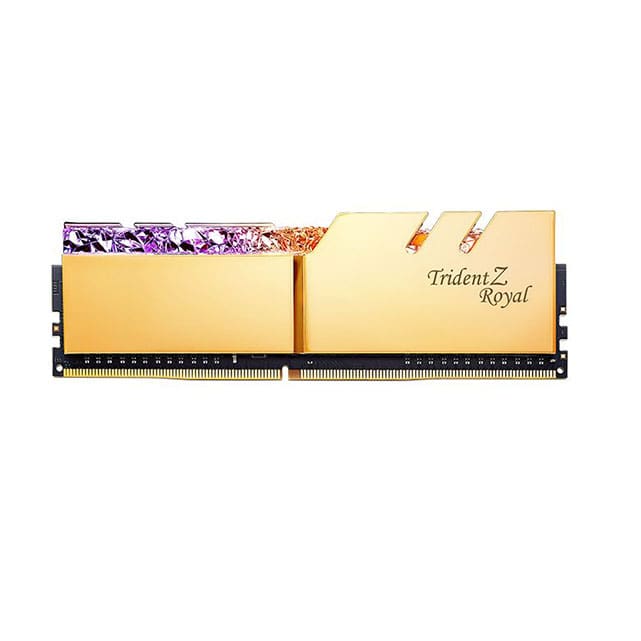 رم دسکتاپ DDR4 دو کاناله 4000مگاهرتز CL18 جی اسکیل مدل ROYAL  ظرفیت 16 گیگابایت