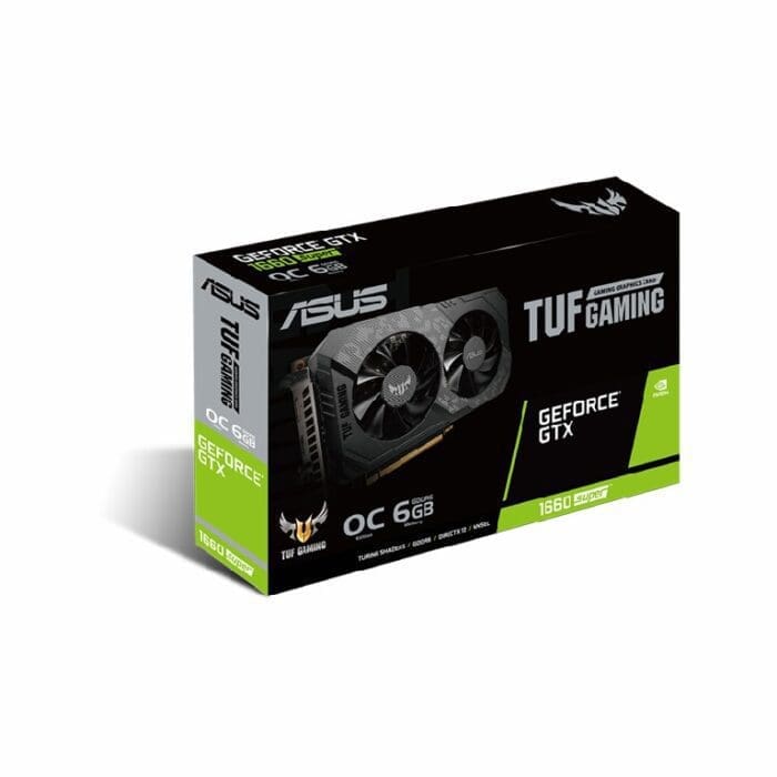 کارت گرافیک ایسوس مدل TUF-GTX1660S-O6G-GAMING