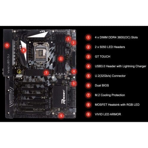 مادربرد بایوستار مدل Z270GT8 Ver. 5.x