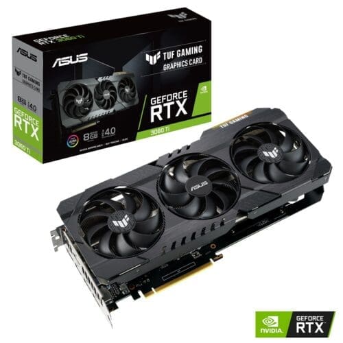 کارت گرافیک ایسوس مدل TUF-RTX3060Ti-O8G-Gaming