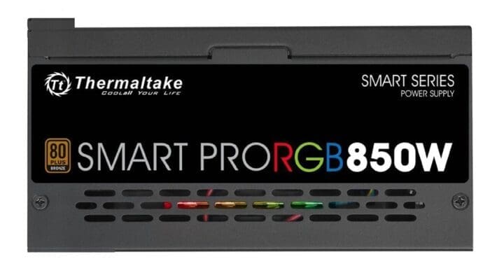 منبع تغذیه کامپیوتر ترمالتیک مدل Smart Pro RGB 850W Bronze