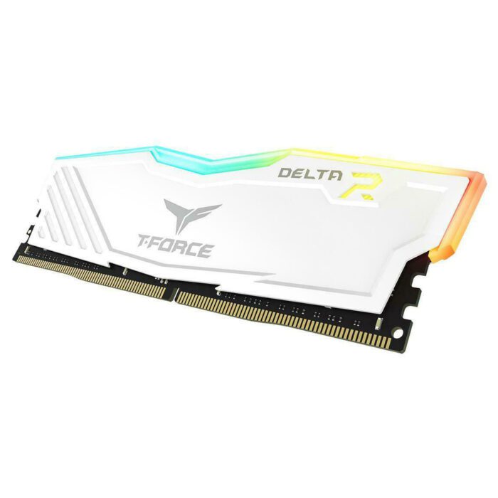 رم دسکتاپ DDR4 تک کاناله 3200 مگاهرتز CL16 تیم گروپ مدل T-Force Delta RGB ظرفیت 16 گیگابایت