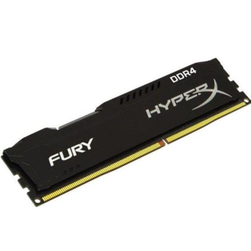 رم کامپیوتر DDR4 تک کاناله 2400 مگاهرتز cl16 مدل HyperX Fury Black ظرفیت 8 گیگابایت