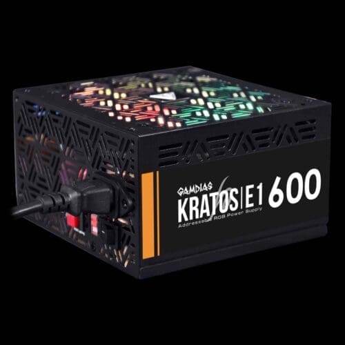 منبع تغذیه کامپیوتر گیم دیاس مدل KRATOS E1 600