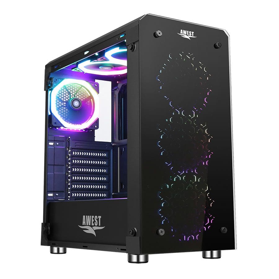 کیس کامپیوتر اوست مدل GT-AV07-BG-ARGB