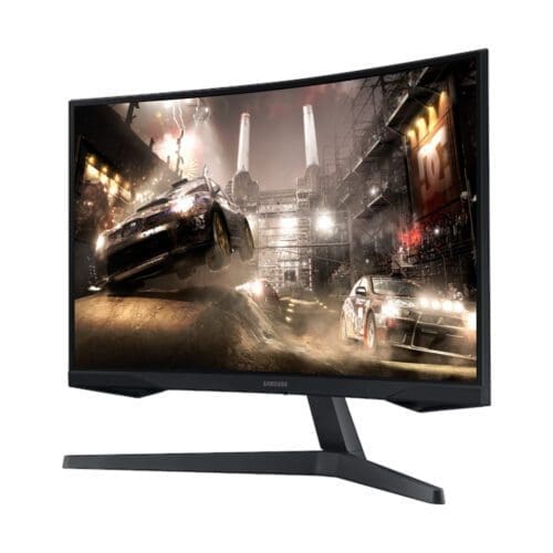 مانیتور مخصوص بازی سامسونگ مدل LC27G55TQ-W سایز 27 اینچ