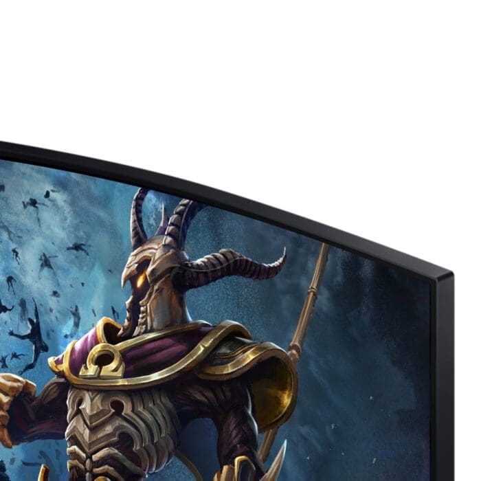 مانیتور مخصوص بازی سامسونگ مدل LC32G55TQ-W سایز32 اینچ