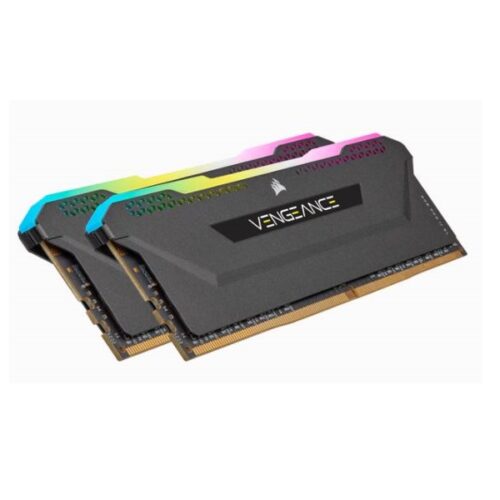 رم دسکتاپ DDR4 دو کاناله 3600 مگاهرتز CL18 کورسیر مدل Vengeance RGB Pro SL ظرفیت 16 گیگابایت