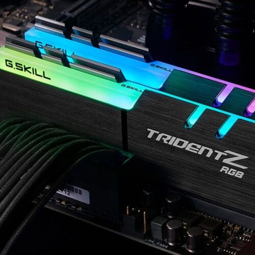 م دسکتاپ DDR4 دو کاناله 4400 مگاهرتز CL16 جی اسکیل مدل Trident Z RGB ظرفیت 16 گیگابایت