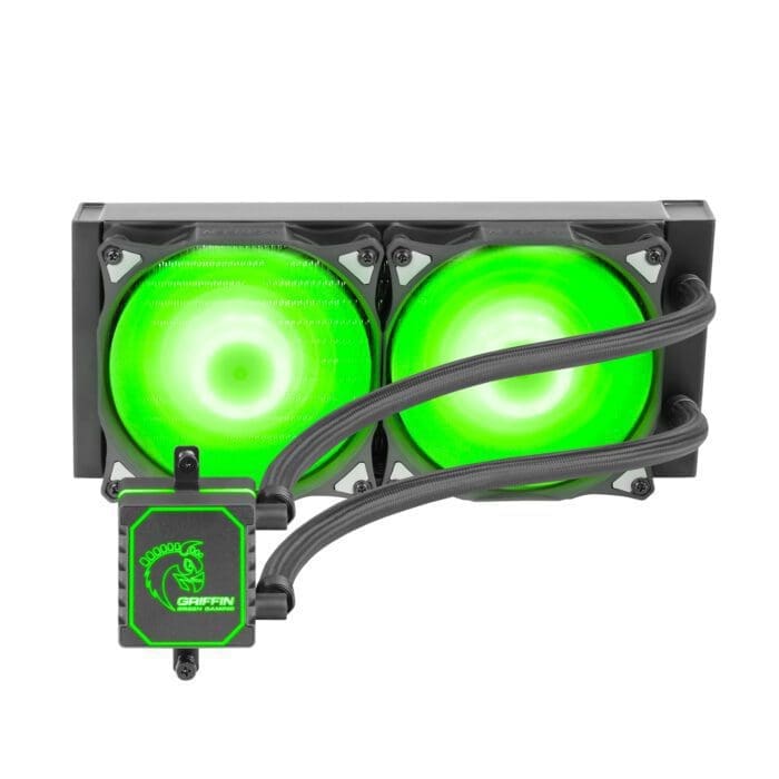 خنک کننده پردازنده گرین مدل  GLACIER 240 ARGB