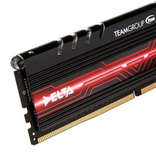 رم دسکتاپ DDR4 تک کاناله 2400 مگاهرتز CL15 تیم گروپ مدل DELTA ظرفیت 4 گیگابایت