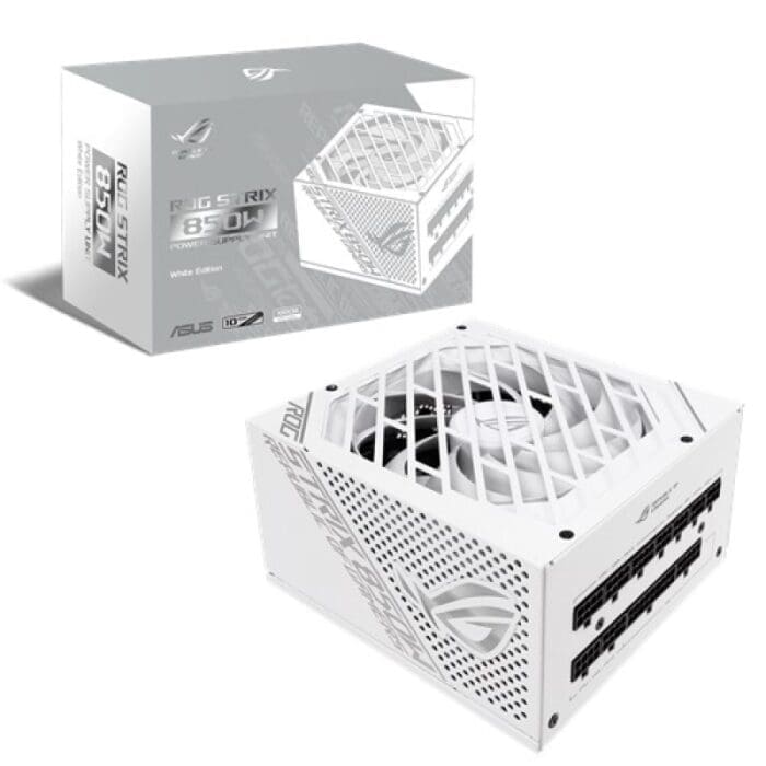 منبع تغذیه کامپیوتر ایسوس مدل  ROG Strix 850G White Editon