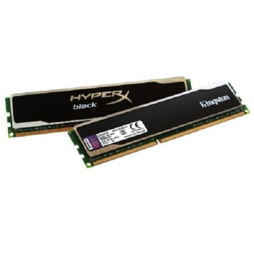 رم دسکتاپ DDR3 تک کاناله 1600 مگاهرتز CL9 کینگستون مدل HYPERX BLACK PC3-12800 ظرفیت 4 گیگابایت