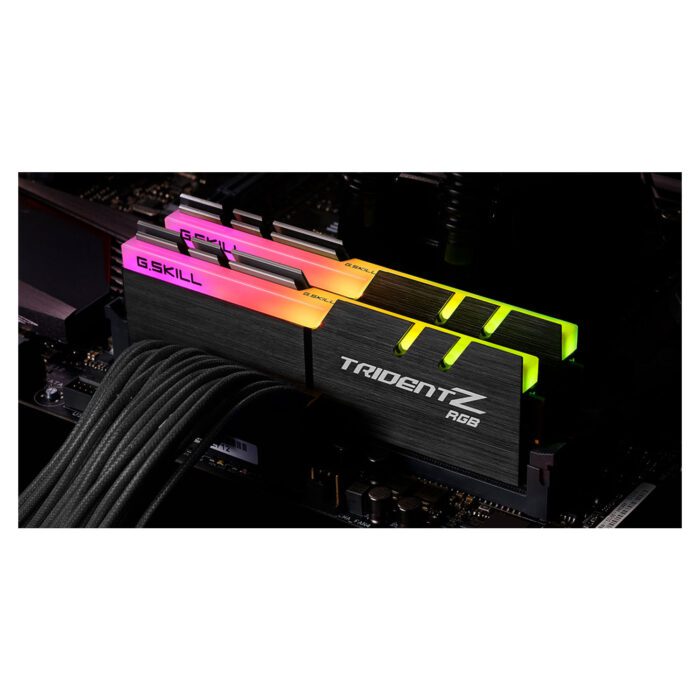 رم دسکتاپ DDR4 دو کاناله 3600 مگاهرتز CL19 جی اسکیل مدل TRIDENTZ RGB ظرفیت 16 گیگابایت