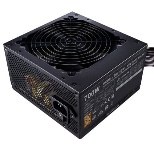 منبع تغذیه کامپیوتر کولر مستر مدل MWE 700 BRONZE - V2