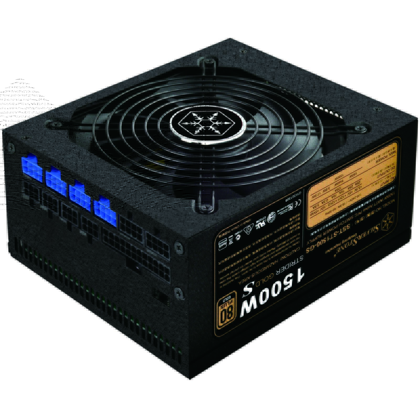 منبع تغذیه کامپیوتر سیلوراستون مدل SST-ST1500-GS