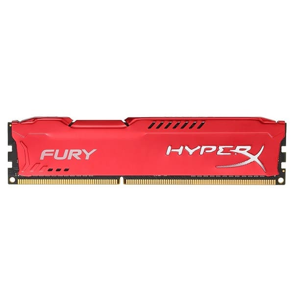 رم دسکتاپ DDR3 تک کاناله 1866 مگاهرتز CL10 کینگستون مدل HYPERX-FURY ظرفیت 4 گیگابایت