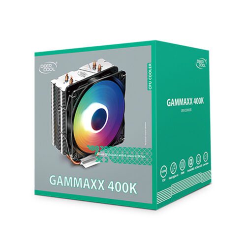 سیستم خنک کننده پردازنده بادی دیپ کول مدل GAMMAXX 400K