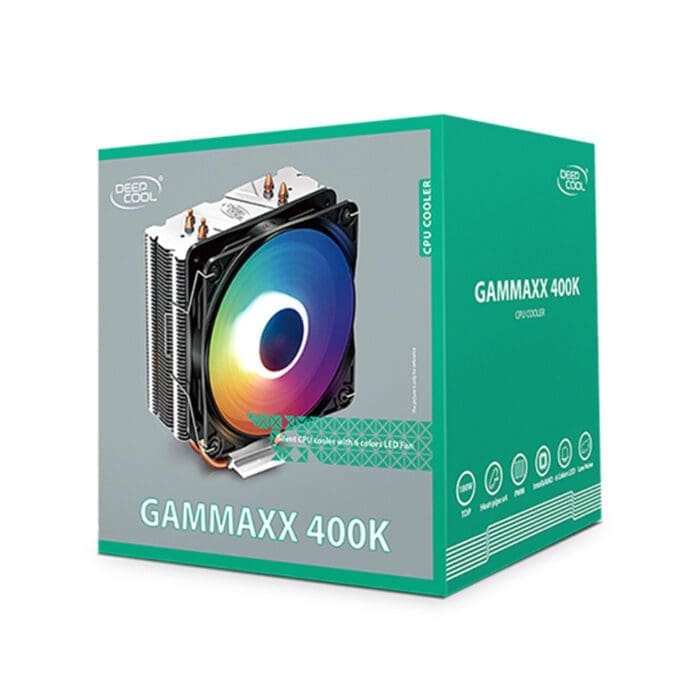 سیستم خنک کننده پردازنده بادی دیپ کول مدل GAMMAXX 400K