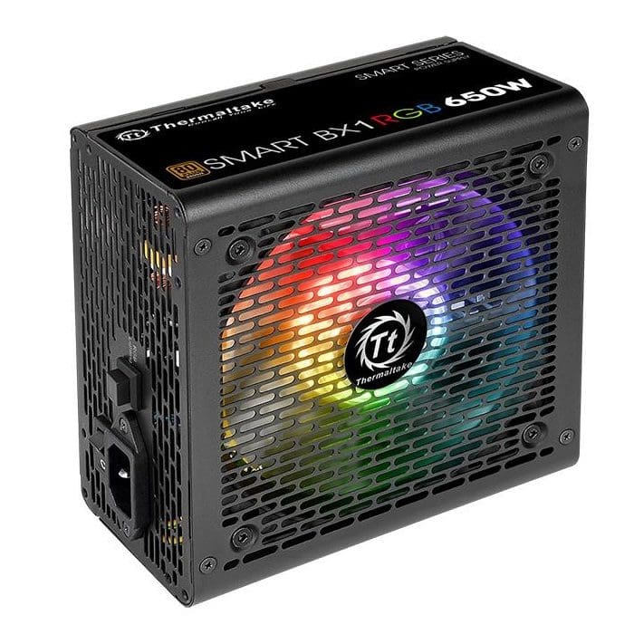 منبع تغذیه کامپیوتر ترمالتیک مدل Smart BX1 RGB 650W