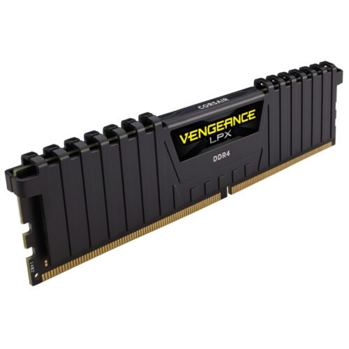 رم دسکتاپ DDR4 تک کاناله2400 مگاهرتز CL16 کورسیر مدل VENGEANCE LPX ظرفیت 16 گیگابایت