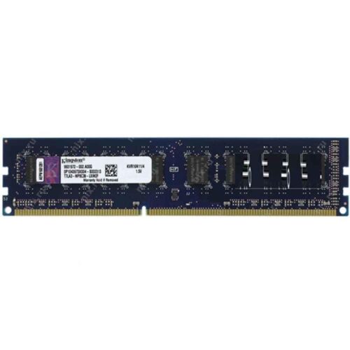 رم دسکتاپ DDR3 تک کاناله 1600 مگاهرتز CL16 کینگستون مدل KVR۱۶N۱۱/۴ ظرفیت 4 گیگابایت