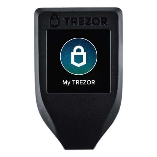 کیف پول سخت‌افزاری ترزور تی 2023 Trezor Model T فروشگاه اینترنتی زیکتز