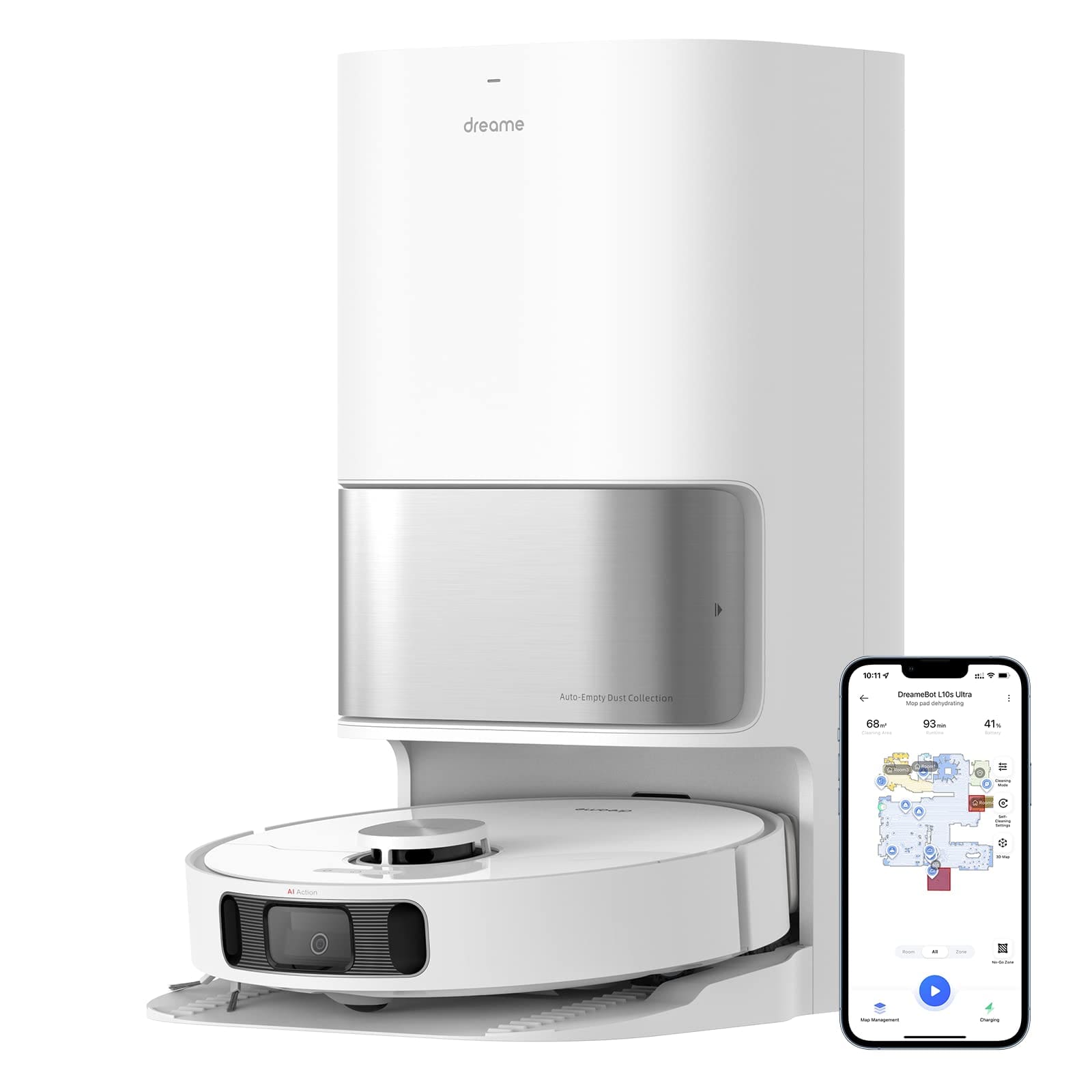 جارو رباتیک شیائومی مدل Xiaomi Robot Vacuum Dreame L10S Ultra پرداخت درب منزل (اورجینال پلمپ) فروشگاه اینترنتی زیکتز