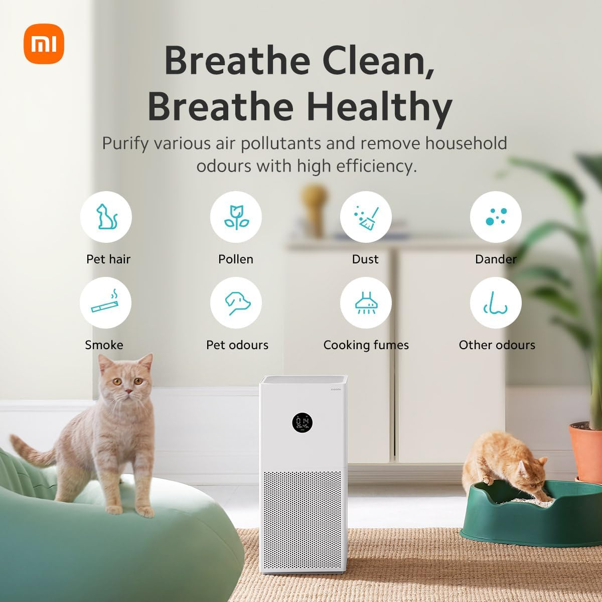 دستگاه تصفیه هوا شیائومی مدل Xiaomi Air Purifier 4 Lite new version