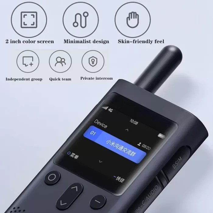 واکی تاکی 3 بیسیم شیائومی 4g td-lte djjqgb01fy 4G (واکی تاکی 3 شیائومی) new - Image 3