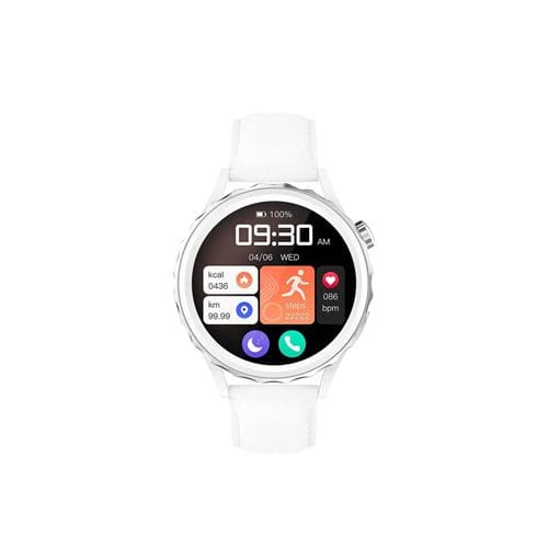 ساعت هوشمند جی- تب GT5 pro سفید نقره‌ای سفید طلایی ا GT5 Pro Smart Watch White Silver فروشگاه اینترنتی زیکتز