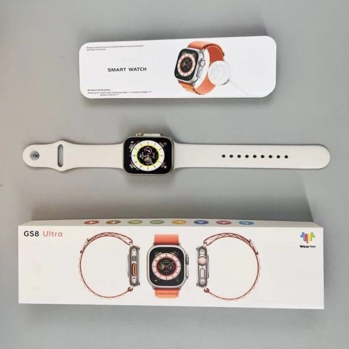 ساعت هوشمند جی تب مدل G-tab GS8 Ultra ا Gold-Black G-tab GS8 Ultra Smartwatch با گارانتی فروشگاه اینترنتی زیکتز