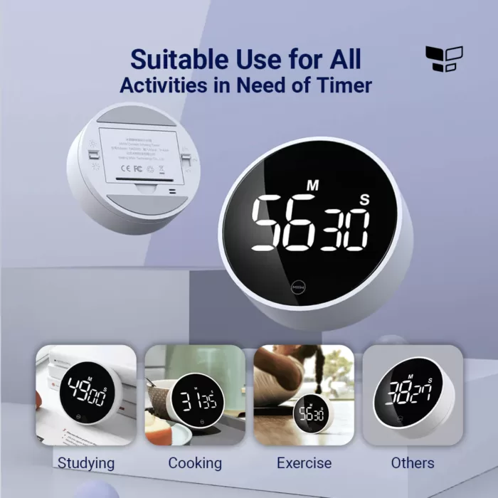 دستگاه تایمر چرخشی شیائومی مدل miiiw ا Xiaomi MIIIW Comfort Whirling Timer (نسخه اورجینال پلمپ ارسال فوری) - Image 6