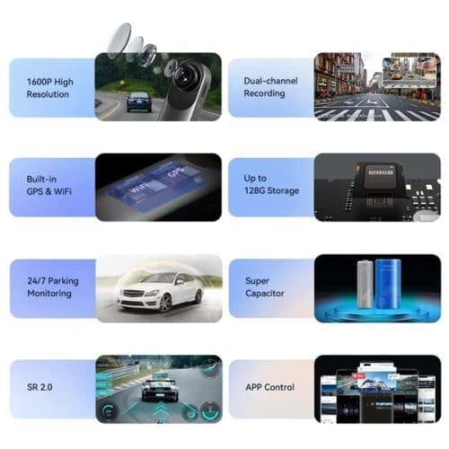 دوربین خودروی شیائومی Xiaomi DDPAI Mola N3 (اورجینال پلمپ ارسال فوری) فروشگاه اینترنتی زیکتز