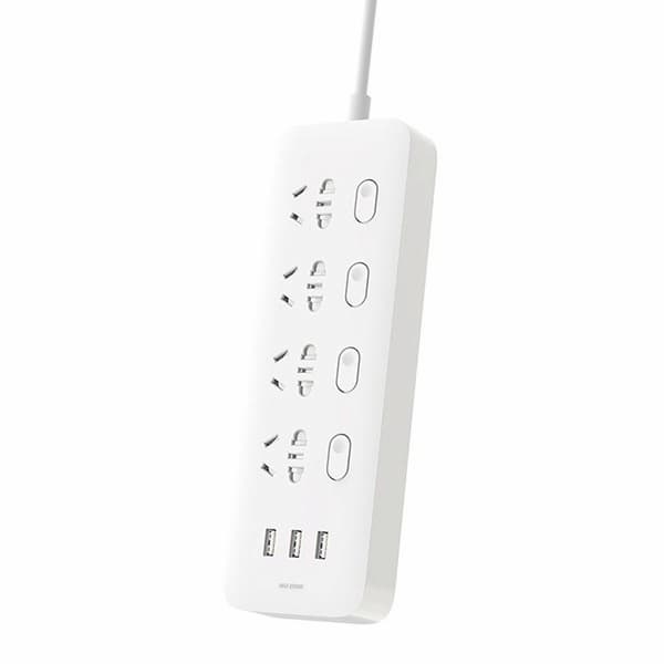 چندراهی و شارژر شیائومی ا Mi Power Strip 4 Socket 3 USB اورجینال پلمپ ارسال فوری فروشگاه اینترنتی زیکتز