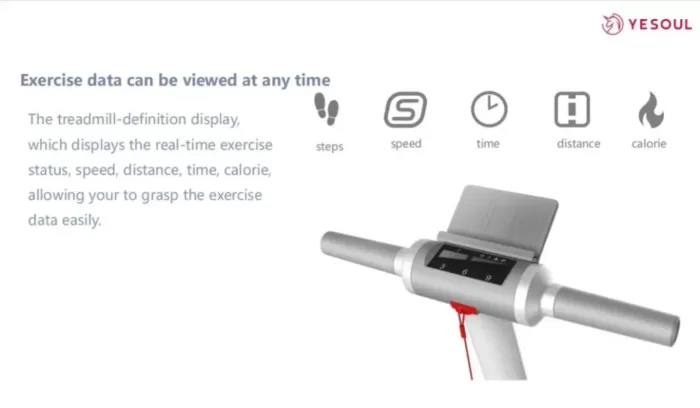 تردمیل تاشو شیائومی Xiaomi yesoul treadmill ph5 (گلوبال اورجینال پلمپ ) - Image 11
