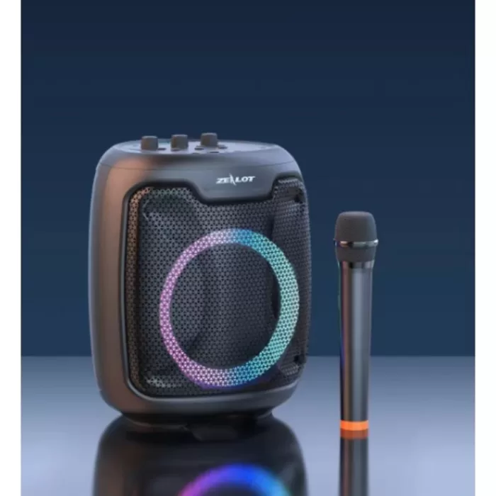 اسپیکر بلوتوثی قابل حمل زیلوت مدل P8 ا Zealot P8 Speaker اورجینال پلمپ ارسال فوری - Image 7