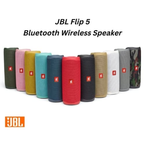 اسپیکر بلوتوثی قابل حمل JBL Flip5 Black مدل FLIP5BLK اورجینال پلمپ اصلی ارسال فوری فروشگاه اینترنتی زیکتز