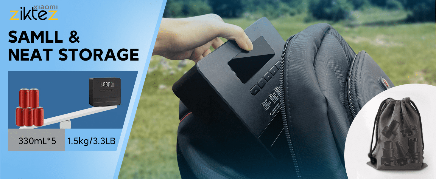 پمپ باد کمپرسور باد فندکی شیائومی lydsto air pump DGNCQB01