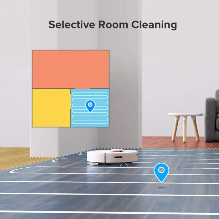 جارو برقی هوشمند شیائومی Roborock S6 Pure (پلمپ اورجینال) - Image 11