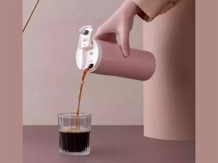 ماگ مسافرتی شیائومی Xiaomi Funjia Portable leak-proof coffee cup 480ml (اورجینال پلمپ ارسال فوری) - Image 12