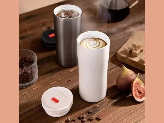 ماگ مسافرتی شیائومی Xiaomi Funjia Portable leak-proof coffee cup 480ml (اورجینال پلمپ ارسال فوری) - Image 7