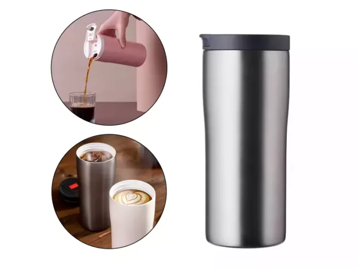ماگ مسافرتی شیائومی Xiaomi Funjia Portable leak-proof coffee cup 480ml (اورجینال پلمپ ارسال فوری)