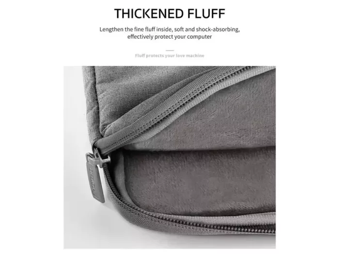 کیف دستی ضد آب لپ تاپ 13 اینچ کوتتسی Coteetci The laptop 13 inch sleeve MB1052-BK اورجینال ارسال فوری - Image 4