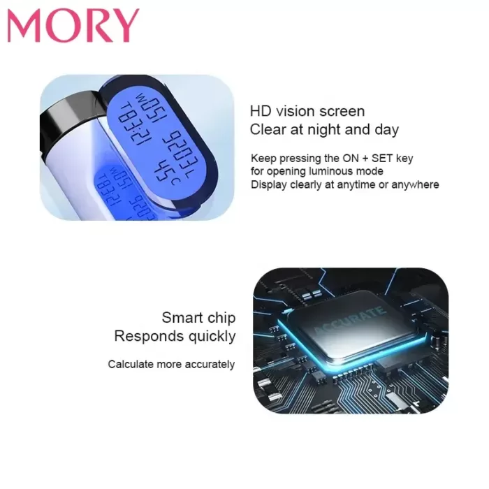 طناب ورزشی هوشمند مدل MORY-intelligent jump rope-j01 (اورجینال پلمپ ارسال فوری) - Image 9